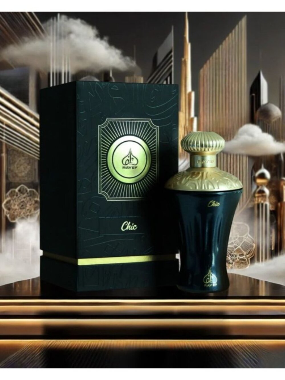Chic by Rayef Eau de Parfum 100ml 3.4oz Made in Dubai Authentic